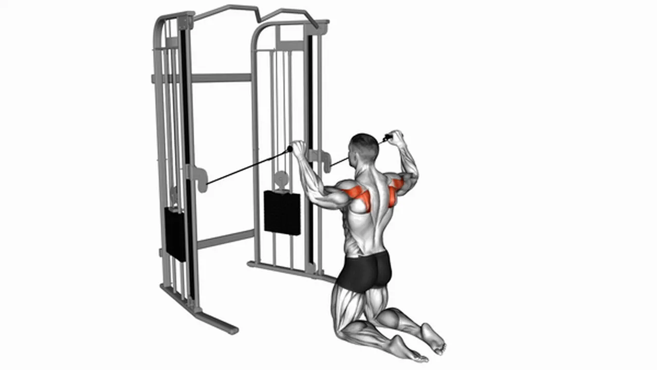 Cable Kneeling Shoulder External Rotation Exercise Guide How To Cable Kneeling Shoulder External Rotation Exercise Guide How To