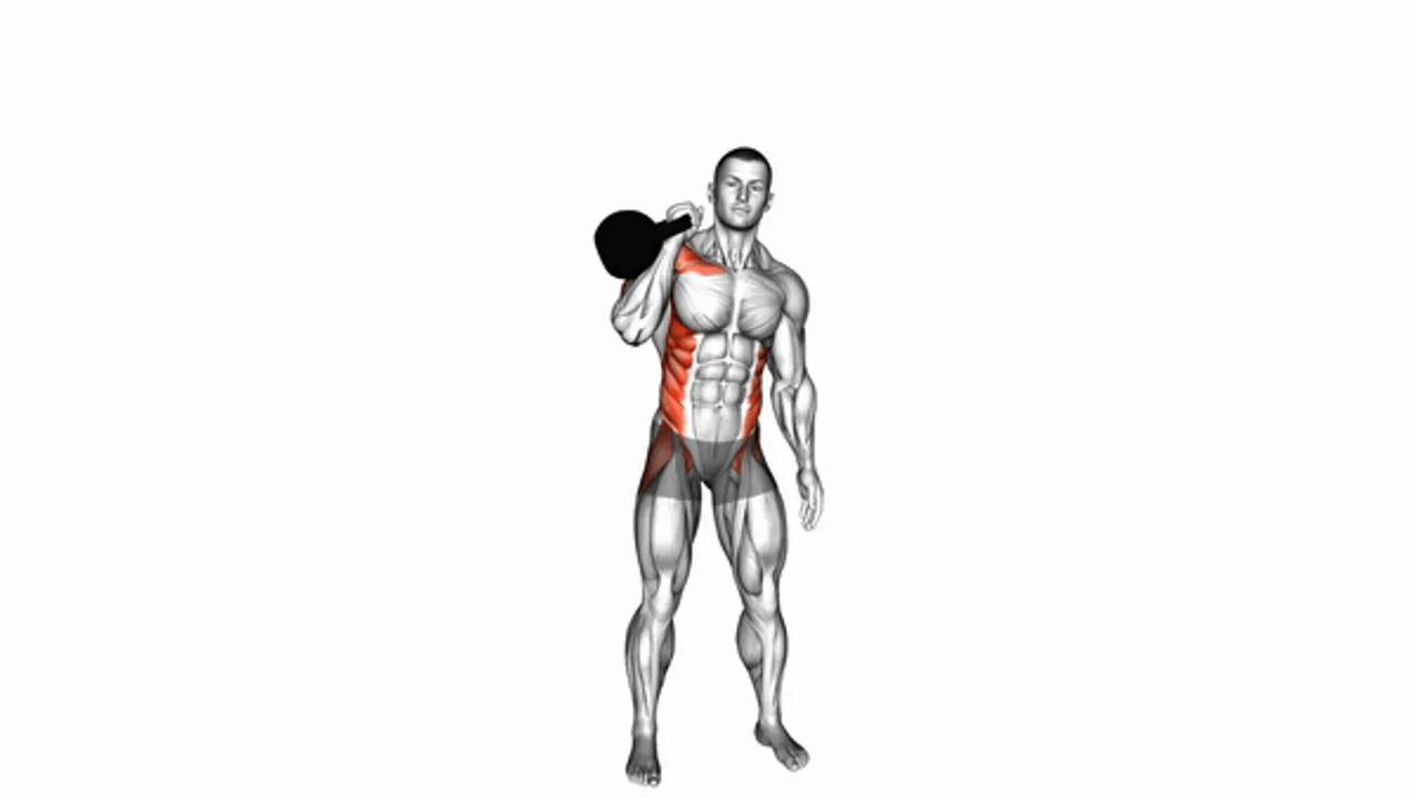 Kettlebell Bent Press