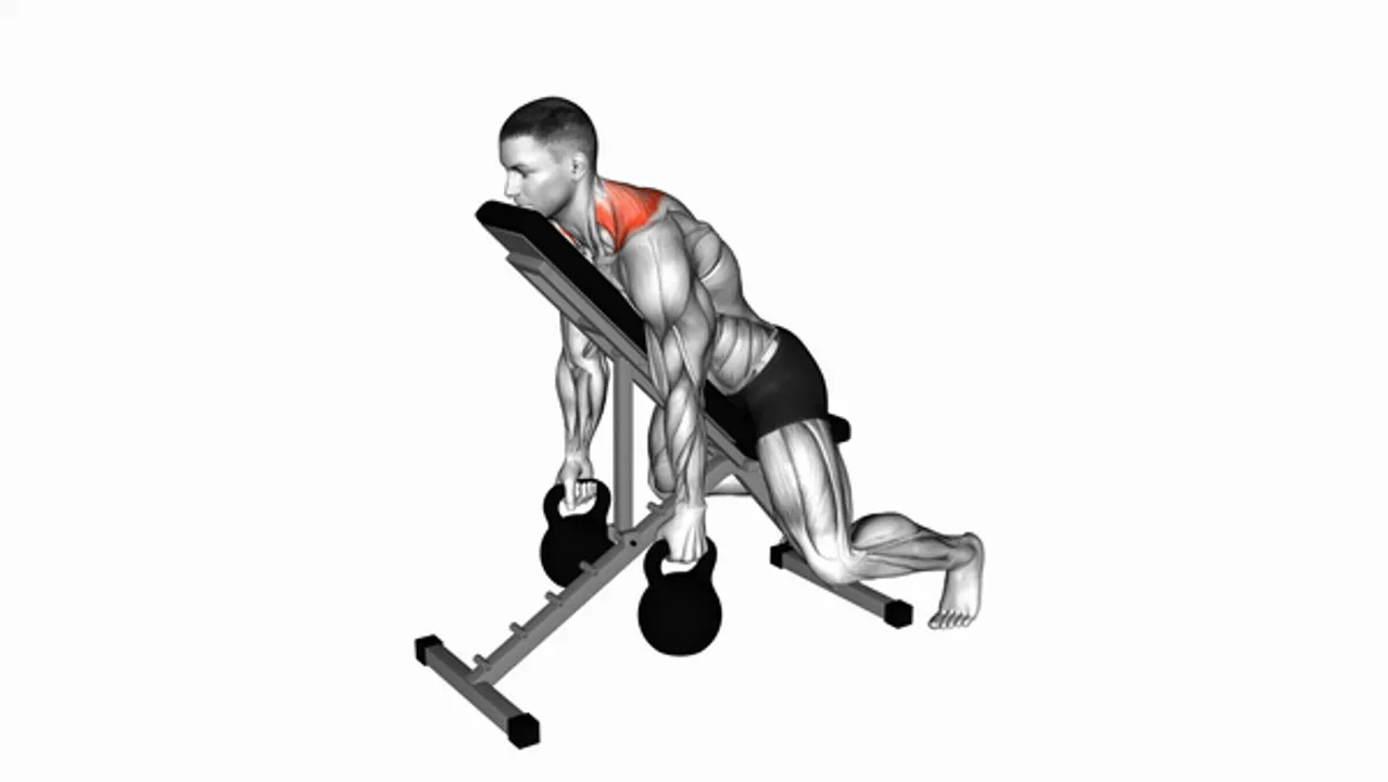 Kettlebell Decline Shrug