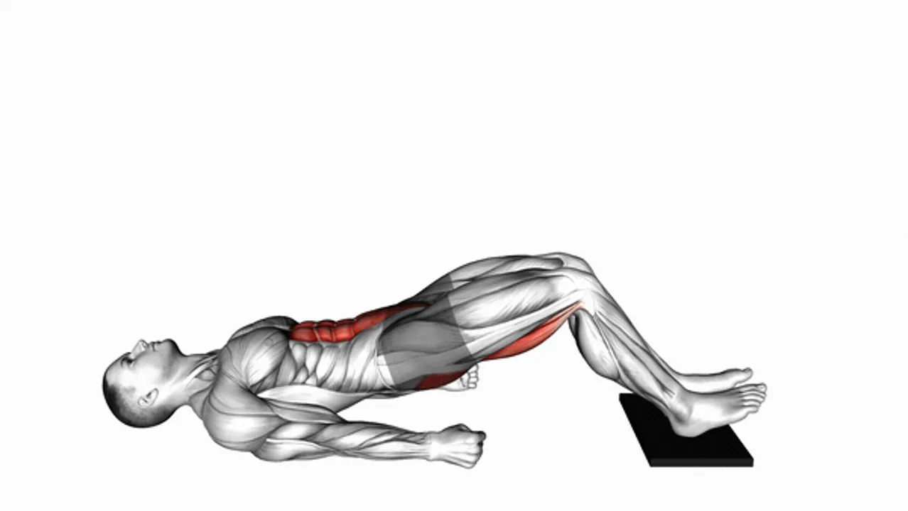 Sliding Floor Bridge Curl on Towel