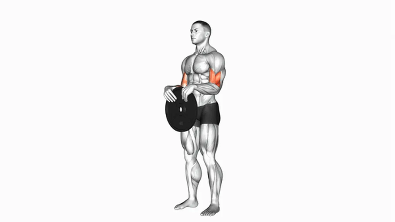 How to do the Weighted Standing Curl? Image